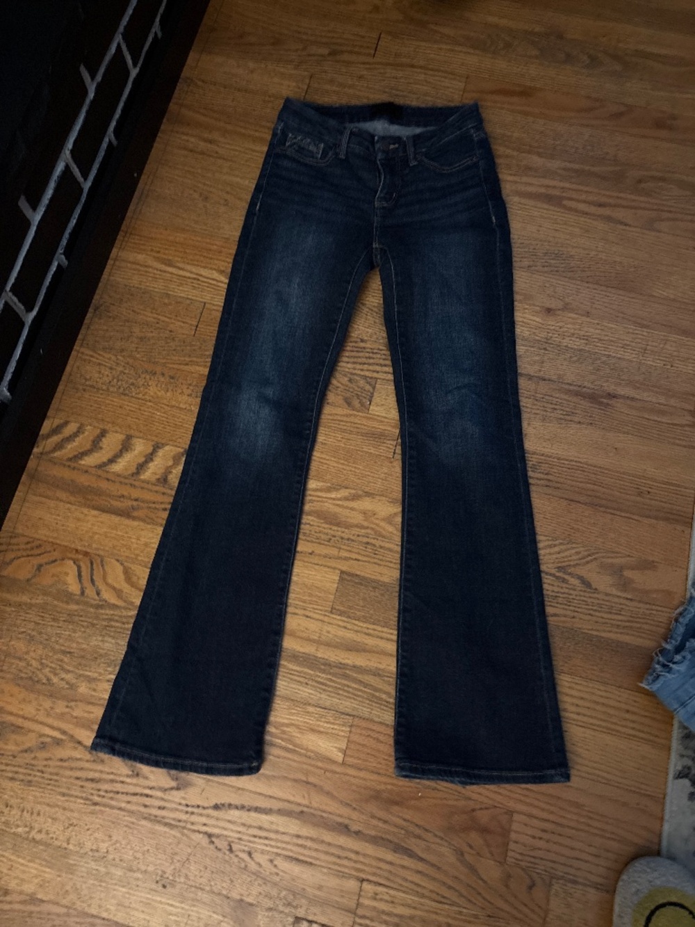 Buckle Dark Indigo Boot Cut Jeans